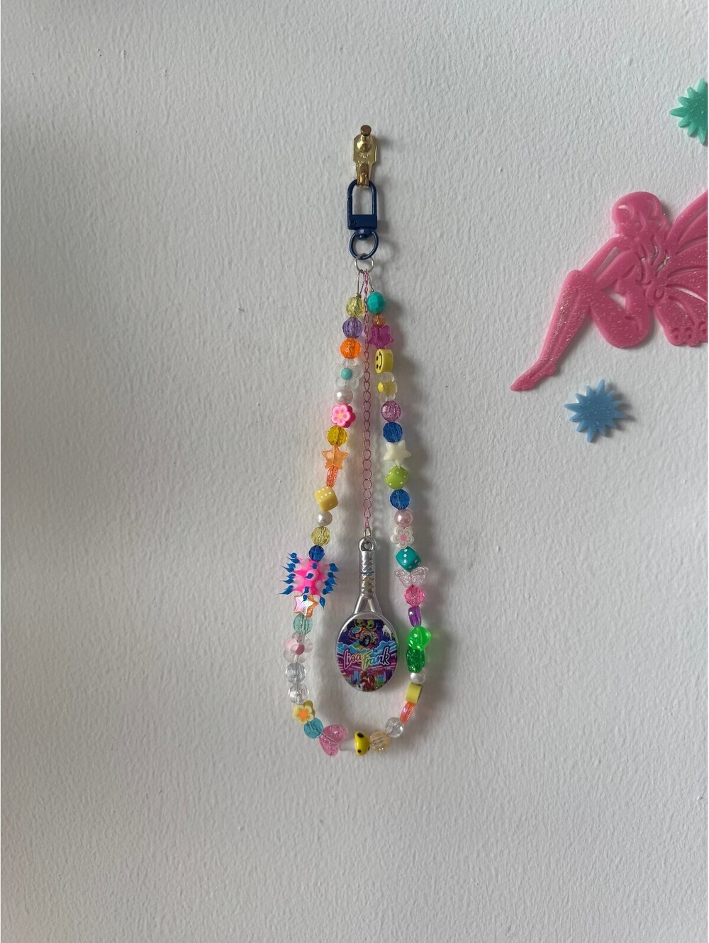 THE ARIES RETRO CARTOON TENNIS BAG CHARM